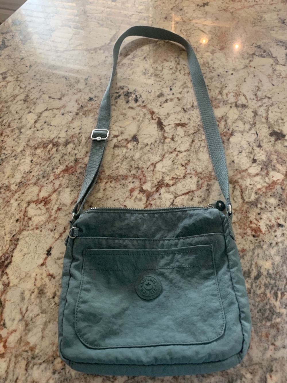 Kipling Crossbody or Shoulder Bag, Dusty Teal Green